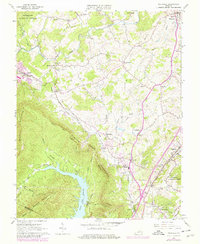 Daleville 1963 topographic map thumbnail