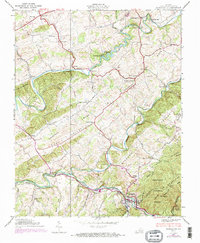 Damascus 1938 topographic map thumbnail