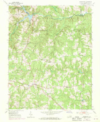 Danieltown 1951 topographic map thumbnail