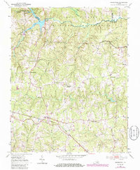 Danieltown 1951 topographic map thumbnail