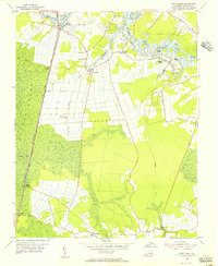 Deep Creek 1954 topographic map preview