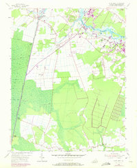 Deep Creek 1954 topographic map thumbnail