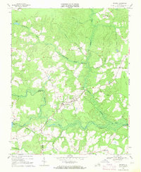 Dendron 1969 topographic map thumbnail