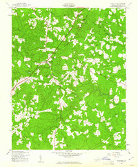 Dinwiddie 1943 topographic map thumbnail