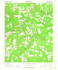 Dinwiddie 1963 topographic map thumbnail