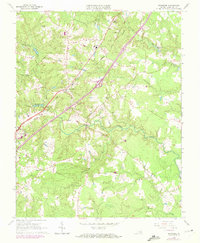 Dinwiddie 1963 topographic map thumbnail