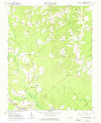 Disputanta North 1965 topographic map thumbnail