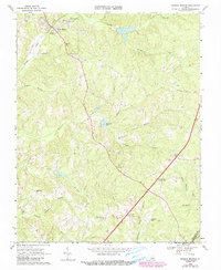Drakes Branch 1968 topographic map thumbnail