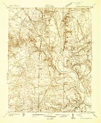 Drewrys Bluff 1938 topographic map thumbnail