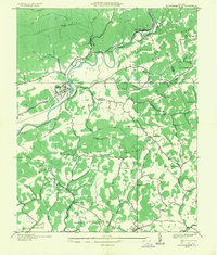 Dungannon 1935 topographic map thumbnail