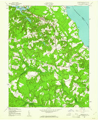 Dunnsville 1944 topographic map thumbnail