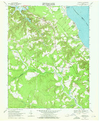 Dunnsville 1968 topographic map thumbnail
