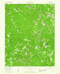 Duty 1958 topographic map thumbnail