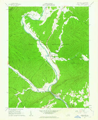 Eagle Rock 1962 topographic map thumbnail