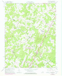Earlysville 1965 topographic map thumbnail