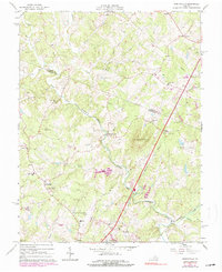 Earlysville 1965 topographic map thumbnail