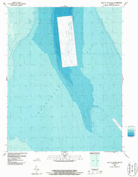 East of Fleets Bay 1986 topographic map thumbnail