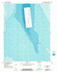 East of Fleets Bay 1986 topographic map thumbnail
