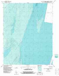 East of New Point Comfort 1964 topographic map thumbnail