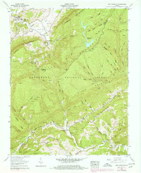 East Stone Gap 1957 topographic map thumbnail