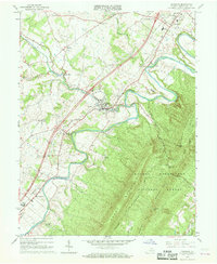 Edinburg 1966 topographic map thumbnail