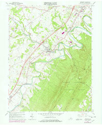 Edinburg 1966 topographic map thumbnail