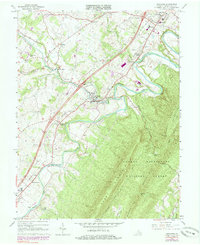 Edinburg 1966 topographic map thumbnail