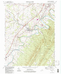 Edinburg 1994 topographic map thumbnail