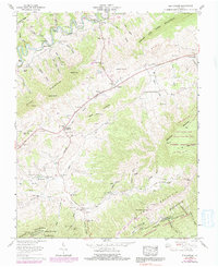 Elk Garden 1958 topographic map thumbnail
