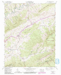 Elk Garden 1958 topographic map thumbnail