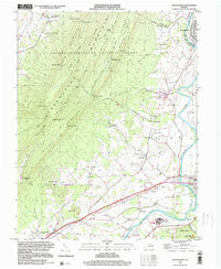 Elkton West 1999 topographic map thumbnail