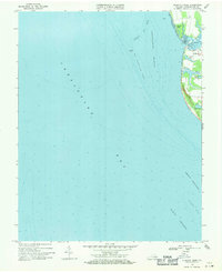 Elliotts Creek 1968 topographic map thumbnail