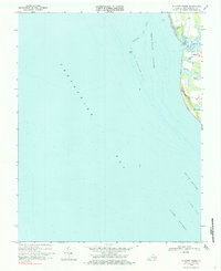 Elliotts Creek 1968 topographic map thumbnail