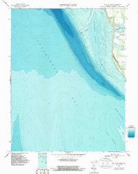 Elliotts Creek 1968 topographic map thumbnail