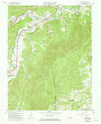Elliston 1963 topographic map thumbnail