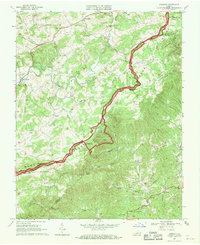 Endicott 1967 topographic map thumbnail
