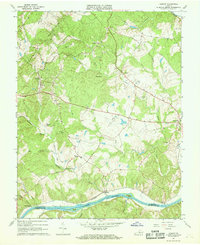 Esmont 1967 topographic map thumbnail