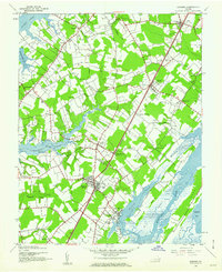 Exmore 1943 topographic map thumbnail