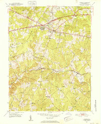 Fairfax 1951 topographic map thumbnail