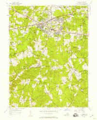 Fairfax 1955 topographic map thumbnail