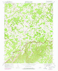 Fancy Gap 1968 topographic map thumbnail