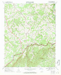 Fancy Gap 1968 topographic map preview