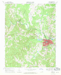 Farmville 1968 topographic map thumbnail