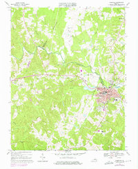 Farmville 1968 topographic map thumbnail