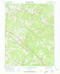 Ferncliff 1970 topographic map thumbnail