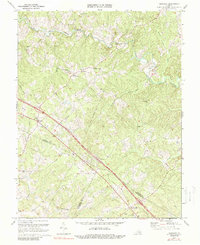 Ferncliff 1970 topographic map thumbnail