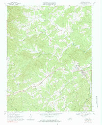 Ferrum 1967 topographic map thumbnail