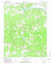 Fine Creek Mills 1964 topographic map thumbnail