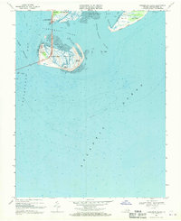 Fishermans Island 1968 topographic map thumbnail