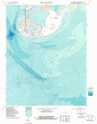 Fishermans Island 1968 topographic map thumbnail